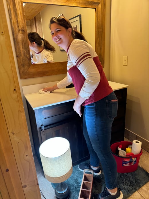 CABIN RESET VOLUNTEERS